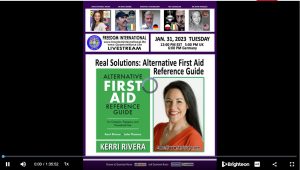 Alternative First Aid Reference Guide